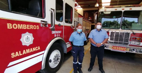 Comienzan colecta Bomberos de Salamanca, esperan apoyo de ciudadanos