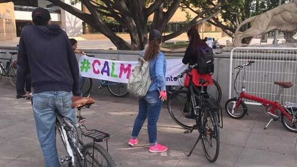 Salen a las calles para apoyar el uso de la bicicleta