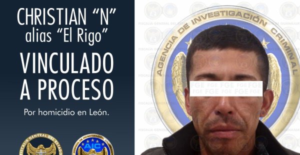 Por delito de homicidio, vinculan a proceso a ‘El Rigo’