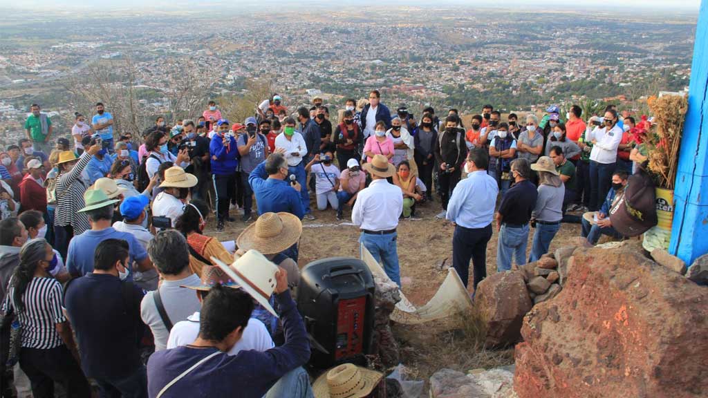 Suspenden obra en un centro ceremonial en San Miguel de Allende