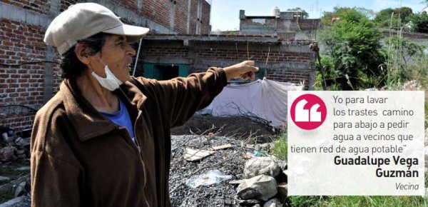 Tienen 18 años sin agua, hasta lavar los trastes es una ‘batalla’