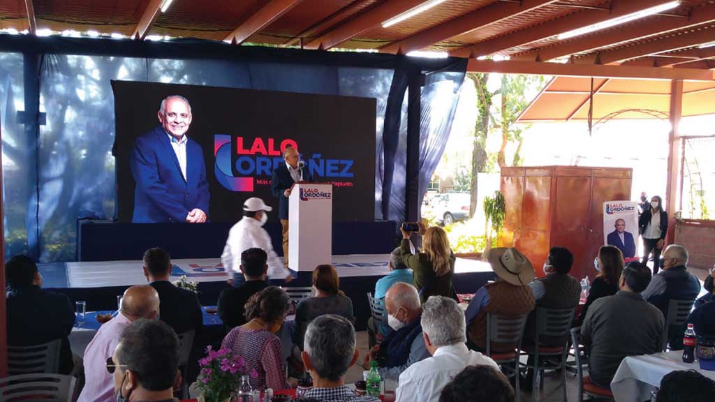 Presenta Lalo Ordoñez proyecto de presidencia