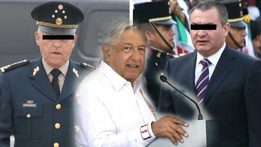 En detenciones de García Luna y Cienfuegos muestra decadencia de política neoliberal: AMLO