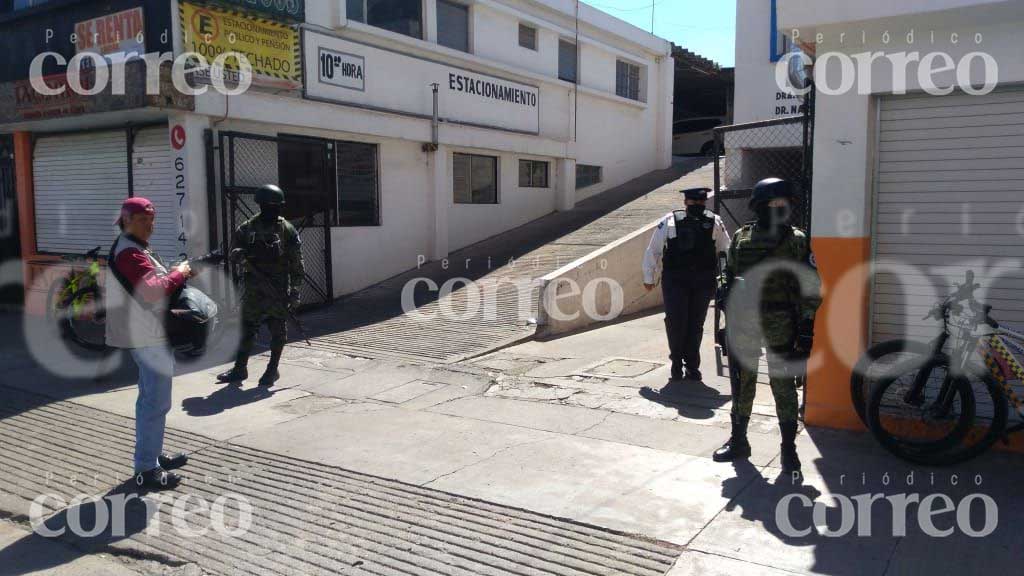 Alertan a irapuatenses detonaciones de armas de fuego en zona centro