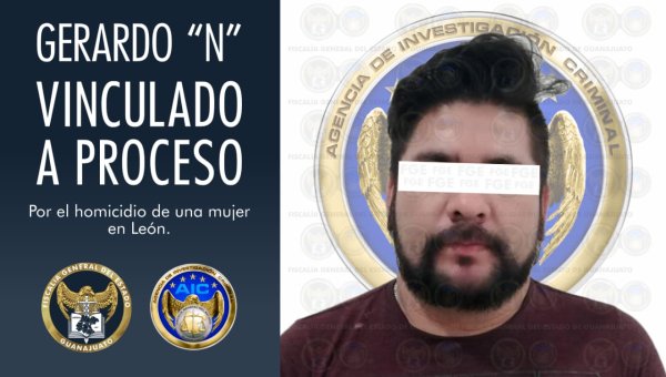 Detienen a Gerardo “N” por homicidio de una mujer