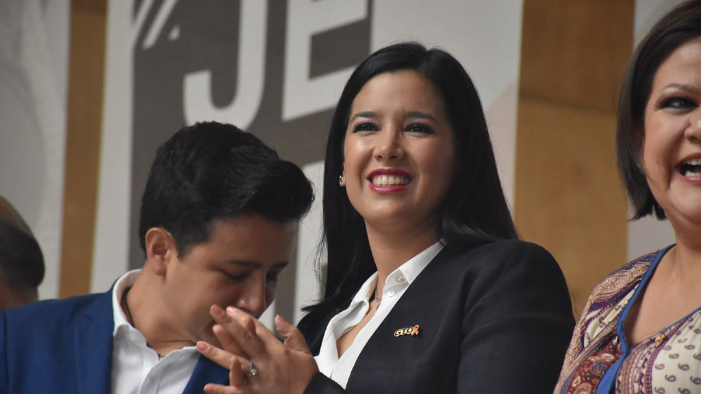 Designa Sinhue a Sophia Huett como secretaria ejecutiva del Sistema Estatal de Seguridad