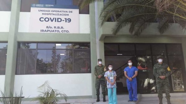 Sigue operativa la Unidad Covid de la Sedena