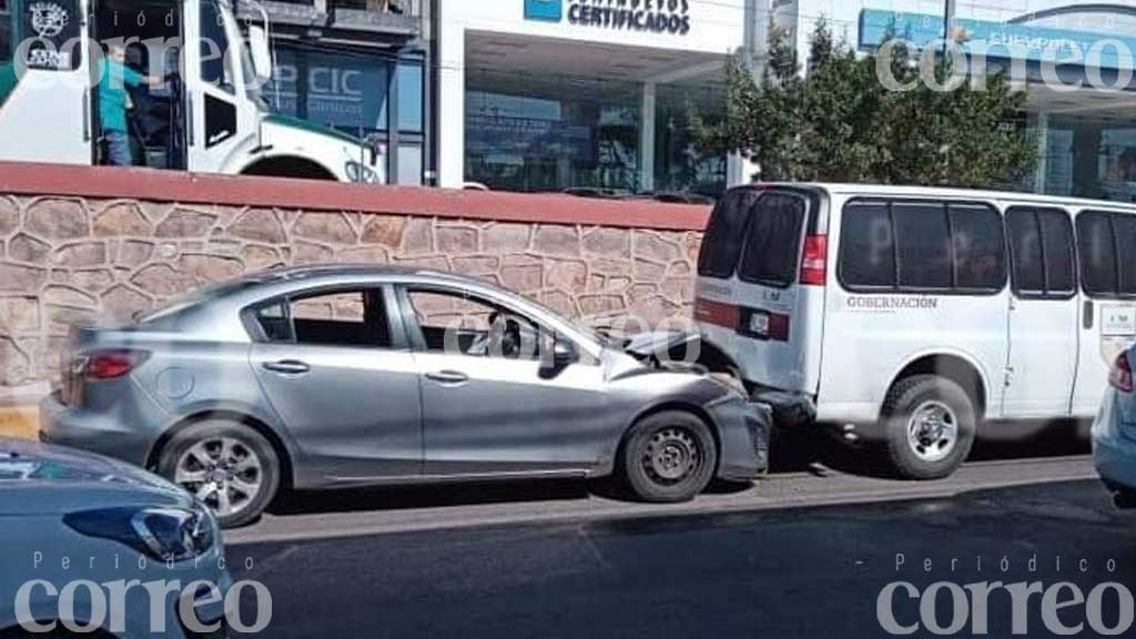 Choque múltiple frente a Alaïa desquicia el tránsito en la Capital