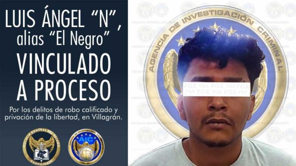 Vinculan a ‘El Negro’ por robo y privación de la libertad en Villagrán