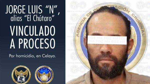 Vinculado a proceso a ‘El Chútaro’ por asesinar a un hombre en Celaya