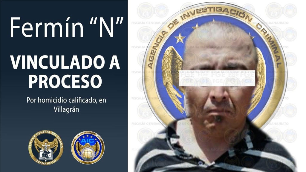 Vinculan a proceso a homicida en Villagrán