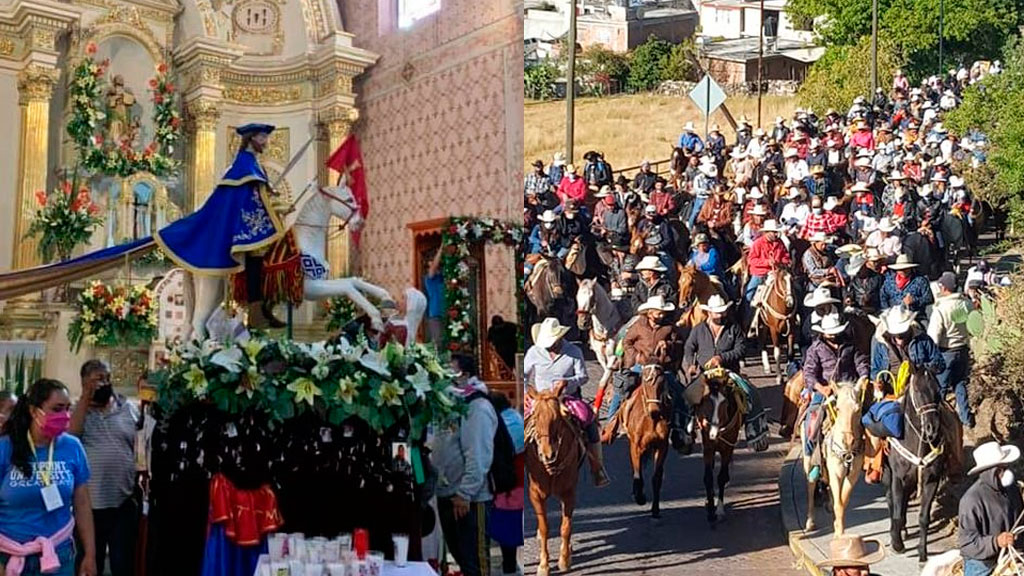 Jinetes veneran a Santiago Apóstol