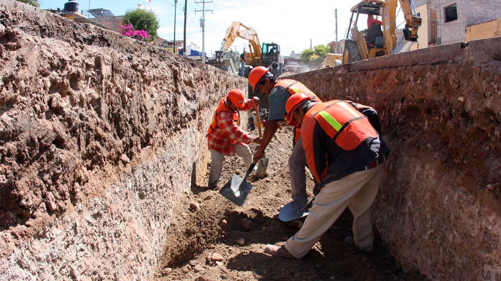 Avanzan obras hidráulicas en San Francisco del Rincón