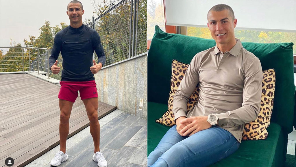 “Me siento bien”, dice Cristiano Ronaldo después de dar positivo a COVID-19 por tercera vez