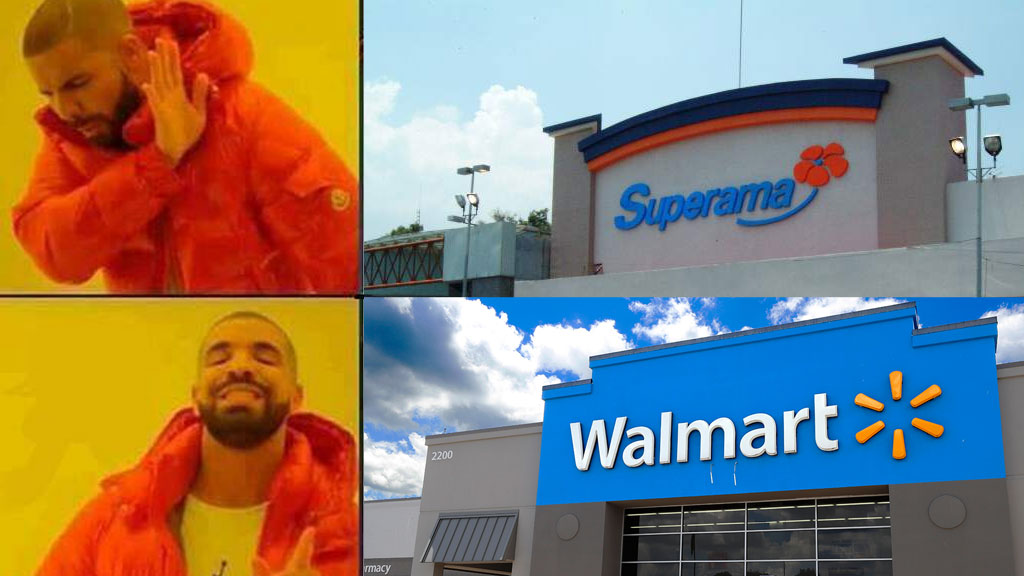 Adiós Superama, hola Walmart Express