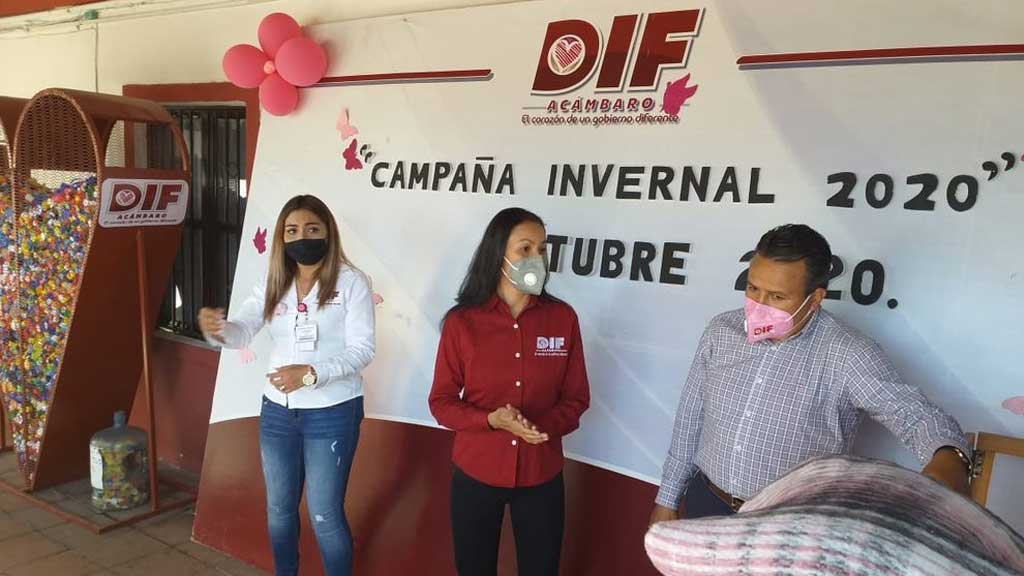 Arranca DIF Acámbaro la campaña invernal 2020