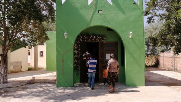 Visitan de manera controlada a San Judas Tadeo en San José Iturbide