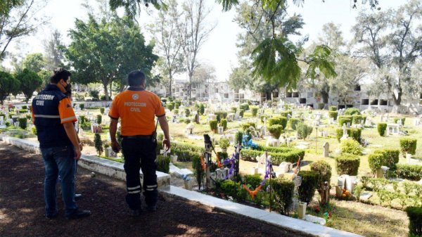 Colocarán dispositivo para vigilar el cumplimiento del cierre de panteones