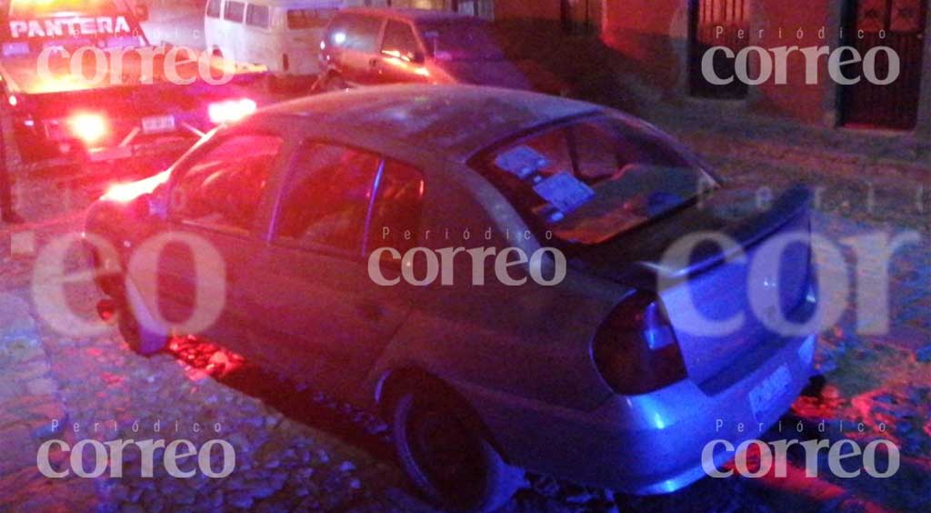 Choque entre autos termina en riña en Marfil