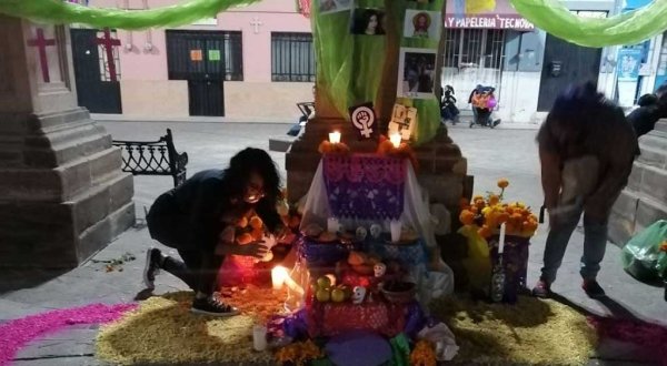 En Salamanca, también recuerdan a las víctimas del feminicidio