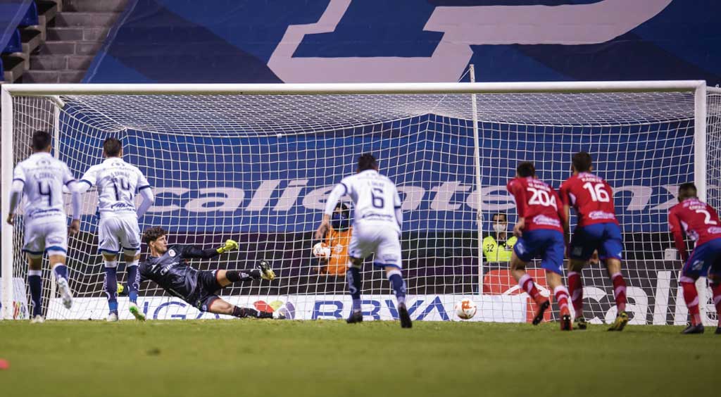 El Puebla logra vencer al Atlético