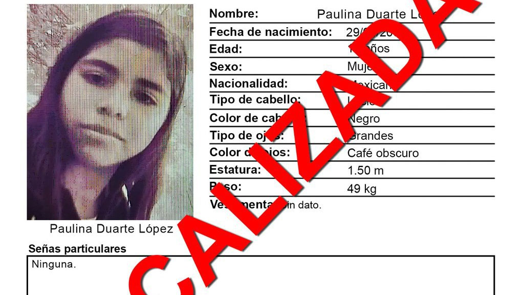 Localizan a adolescente que desapareció en Victoria