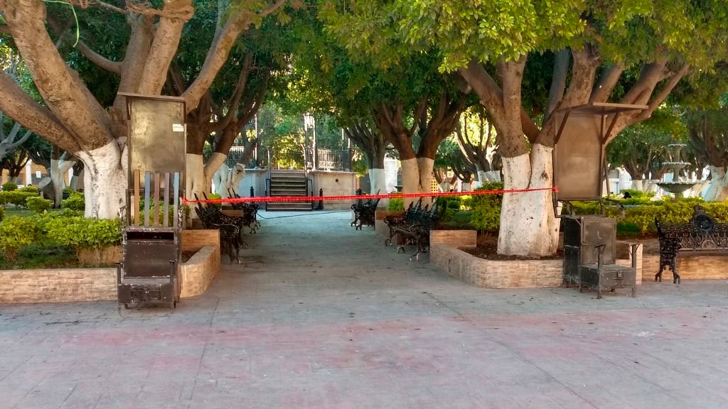 Cierran nuevamente jardín principal de Cortazar por repunte de contagios