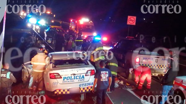 Queda prensado elemento de las FSPE tras fuerte accidente en la autopista