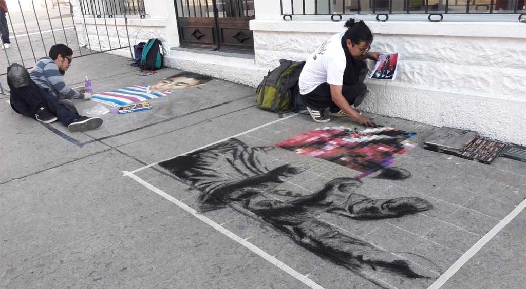 Celebran fiesta patronal con concurso Madonnari