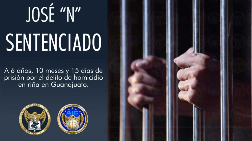 Sentencian a más de seis años de prisión a capitalino por homicidio