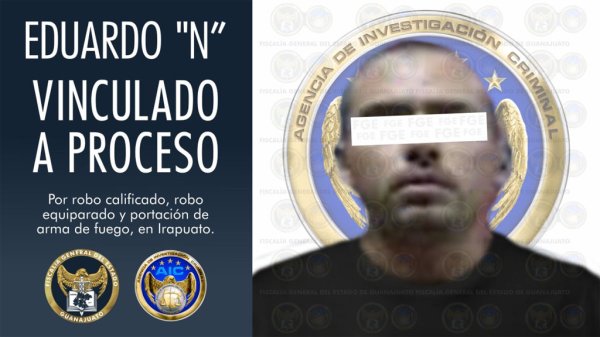 Por asaltar a un trailero, vinculan a proceso a Eduardo ‘N’