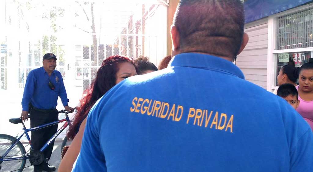 Desarman a 6 empresas privadas de seguridad