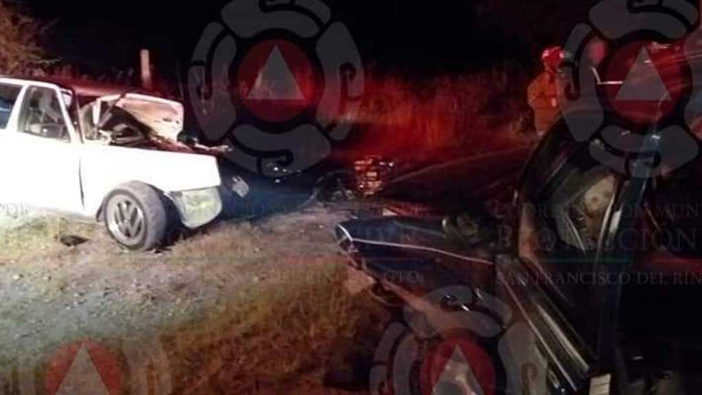 Choque en la Maravillas-Jaralillo deja a dos muertos y tres lesionados