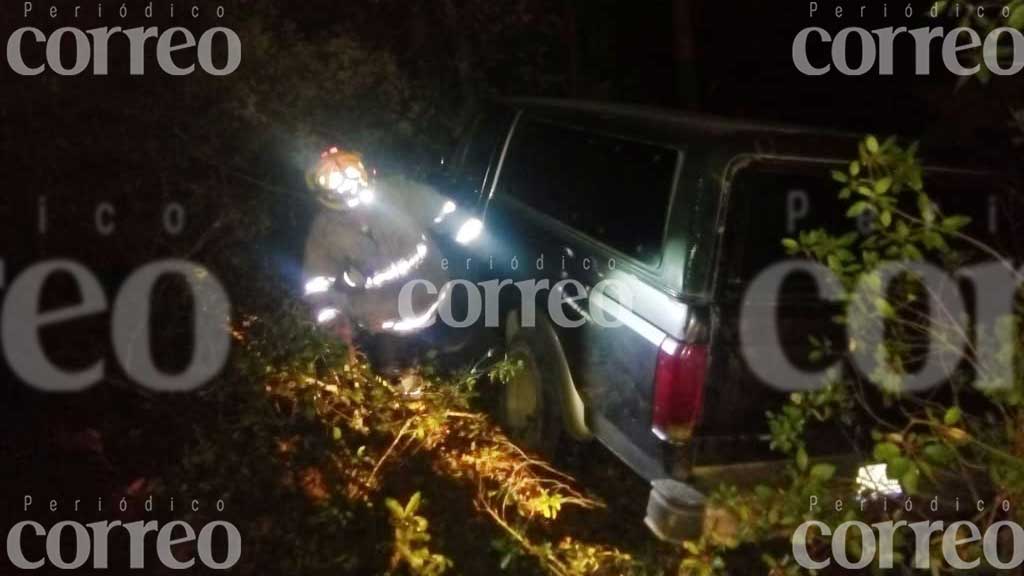 Accidente en la Guanajuato-Dolores Hidalgo deja solo daños materiales