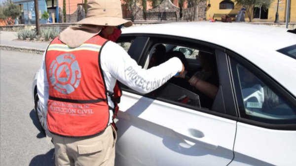 Refuerzan filtros sanitarios en los accesos a San Miguel de Allende