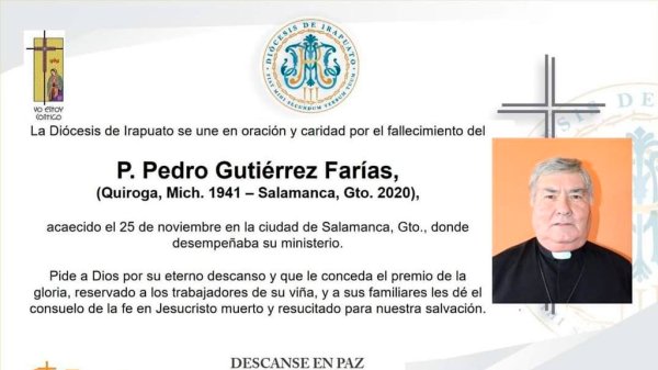 Fallece el padre Gutiérrez Farías, impulsor de ‘La Ciudad de los Niños’