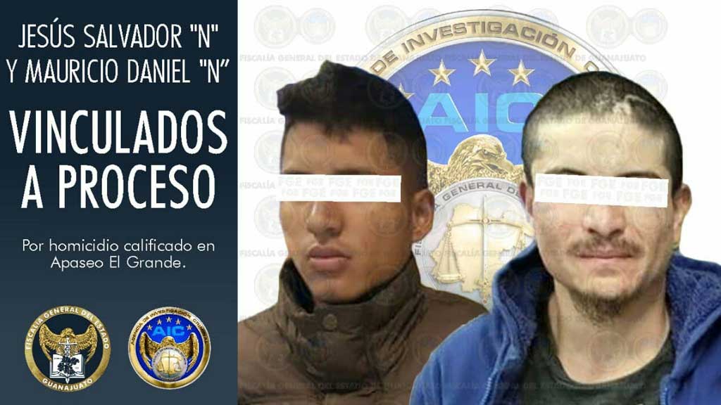 Presuntos asesinos de un albañil son vinculados a proceso