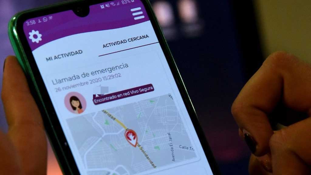 App ‘Vivo Segura’ ofrece herramientas como botón de pánico para brindar apoyo a las mujeres