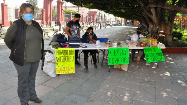 Antorcha Campesina reúne víveres para las familias necesitadas de Tabasco