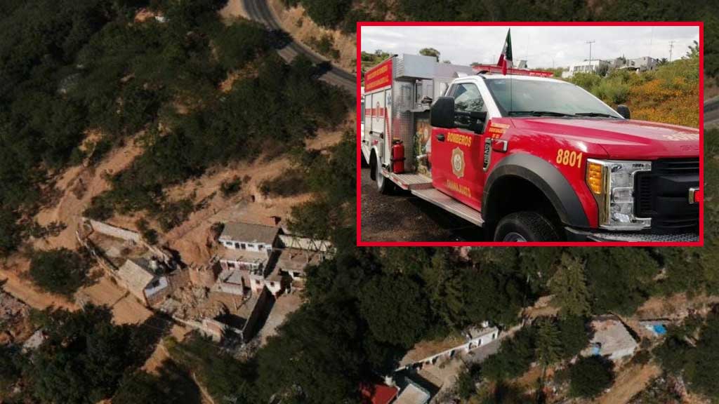 Rescatan Bomberos a un adulto y un menor extraviados en la Sierra de Santa Rosa