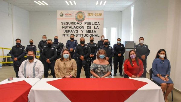 Realizan instalación de la UEPAVG Mesa Interinstitucional en Abasolo