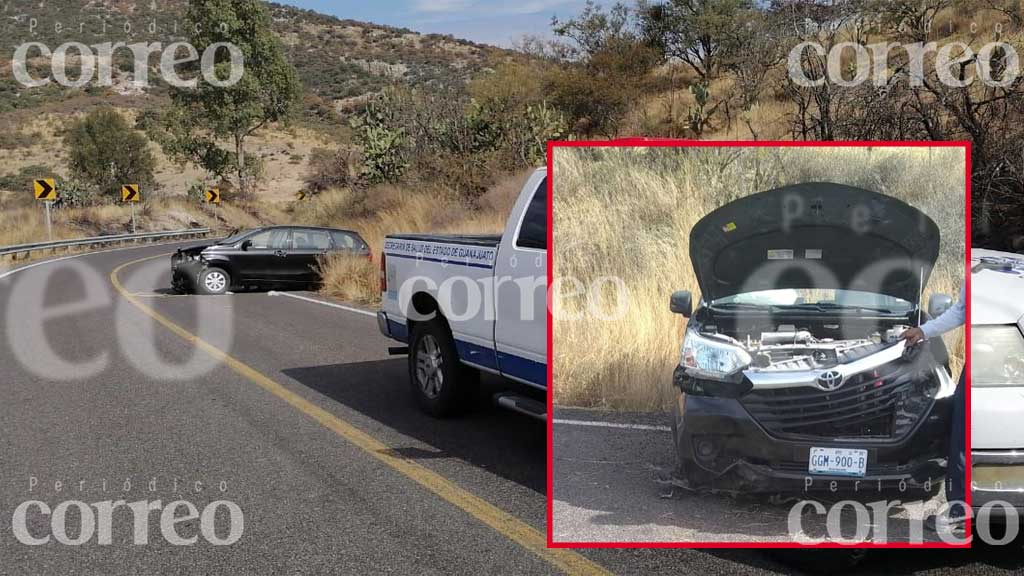 Reportan accidente en la Dolores Hidalgo-Guanajuato; hay tres lesionadas