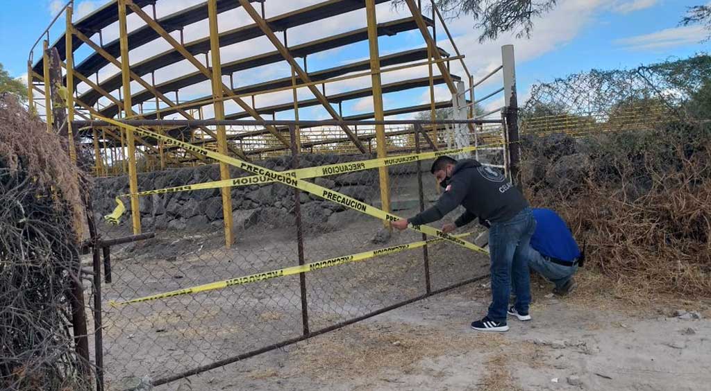 Clausura Fiscalización 14 jaripeos y 3 plazas de toros