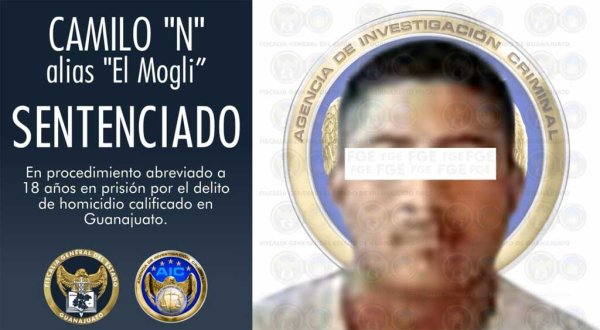 ‘El Mogli’ se declara culpable de matar a una mujer  y le dan 18 años de cárcel