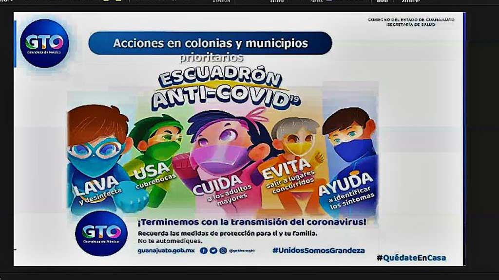 Trabaja SEG en establecer estrategias para la prevención de contagios