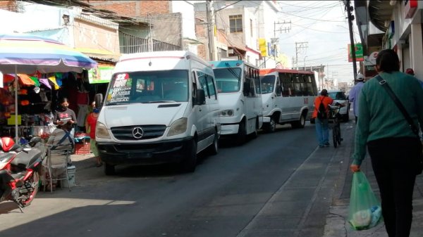 Malvivientes vuelven al transporte público