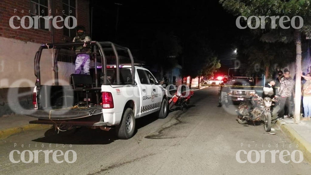 Asesinan a uno y hieren de gravedad a otro al oriente de Irapuato