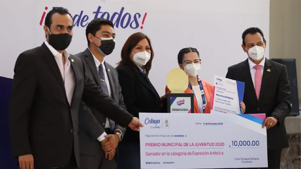 Entregan el premio municipal de la Juventud 2020