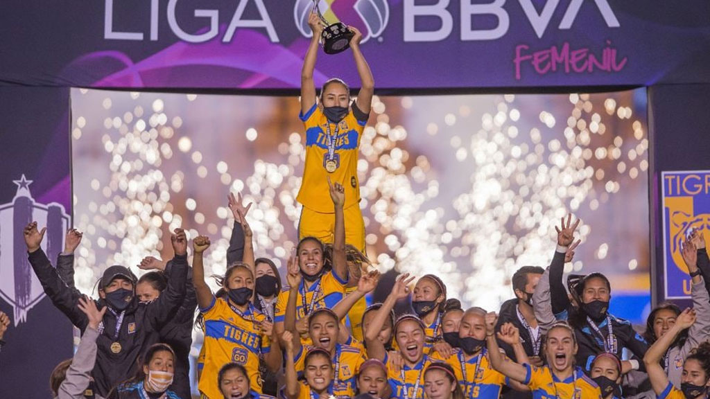 Tigres femenil se coronan en el torneo