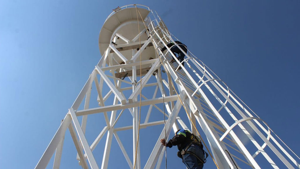 Supervisa alcaldesa obra de tanque elevado en San José del Carmen